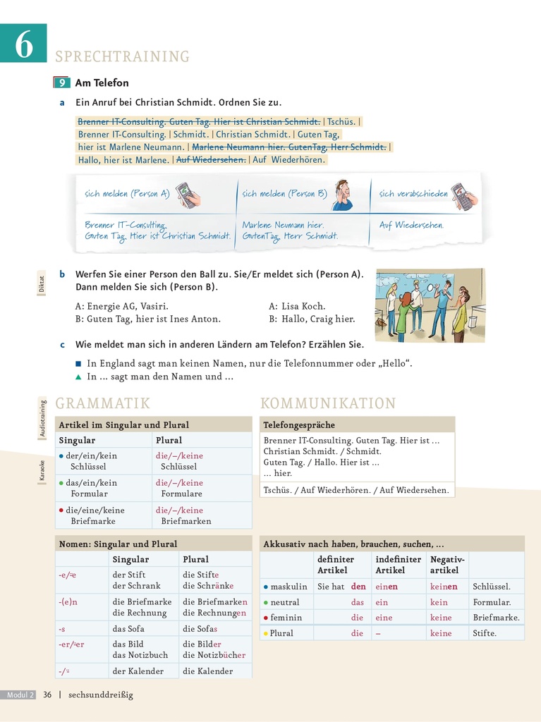 SPRECHTRAINING (seite 36)