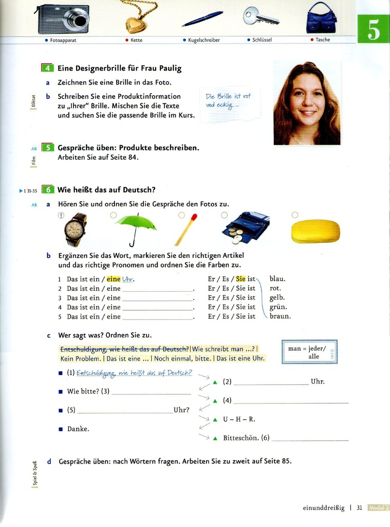 Eine Designerbrille für Frau Paulig (seite 31)