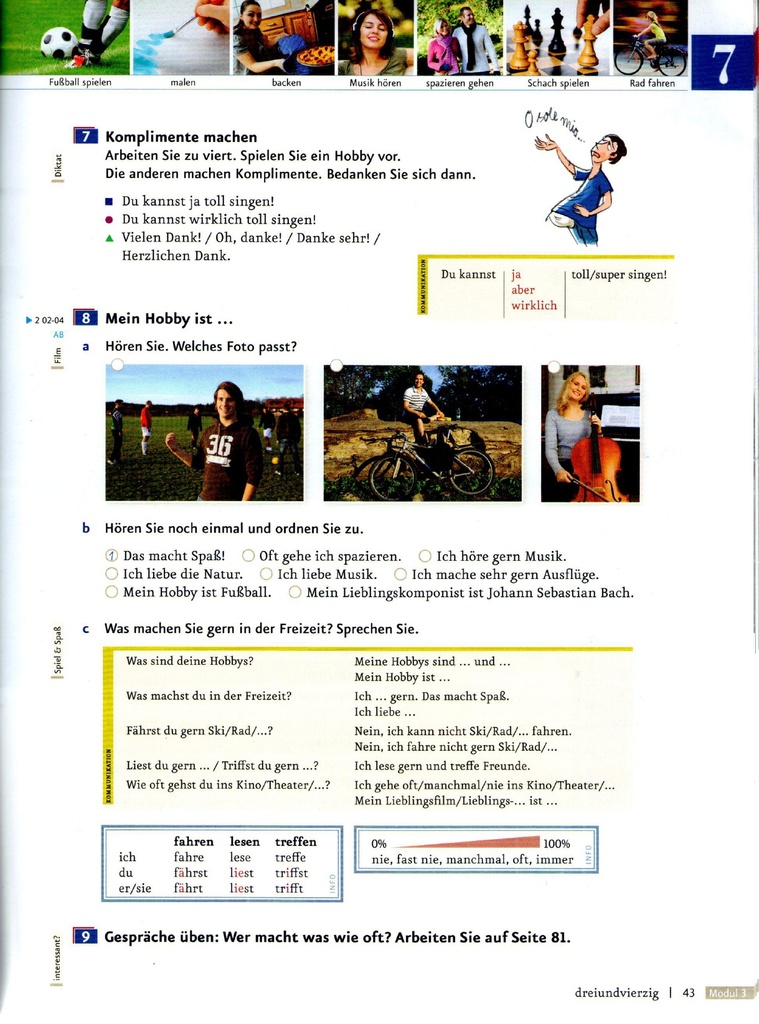 Komplimente machen (seite 43)