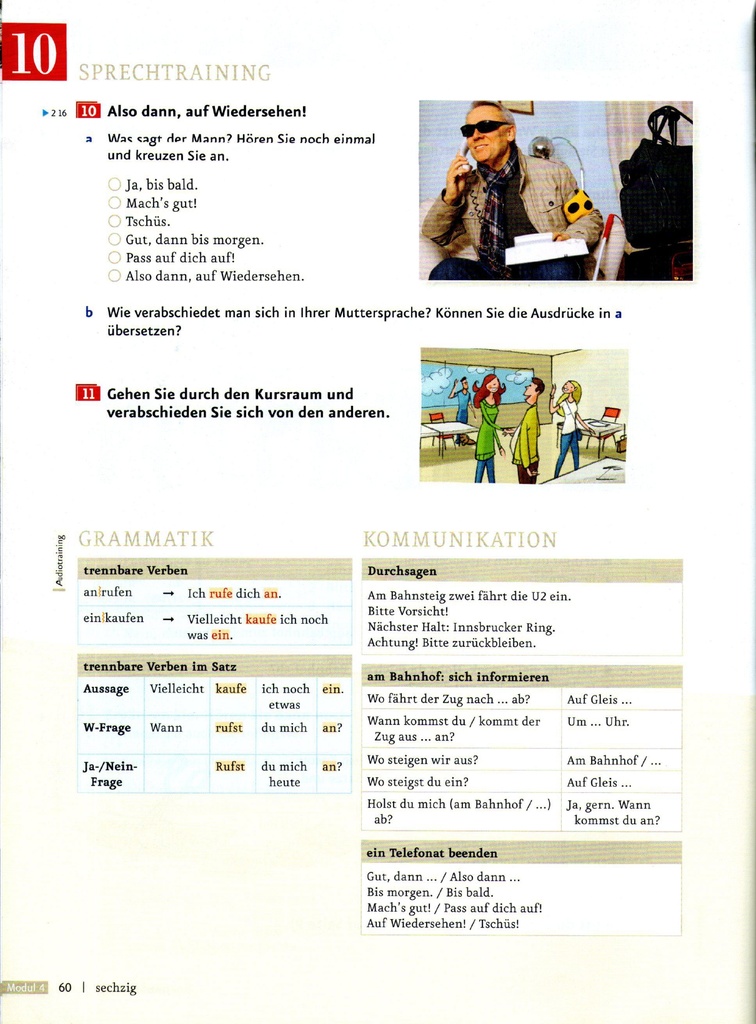 SPRECHTRAINING (seite 60)