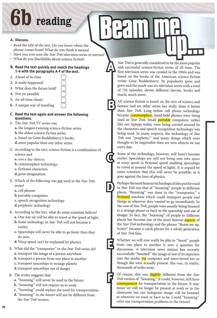 6b Reading