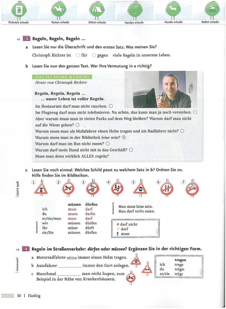 Regeln, Regeln, Regeln ... (seite 50)