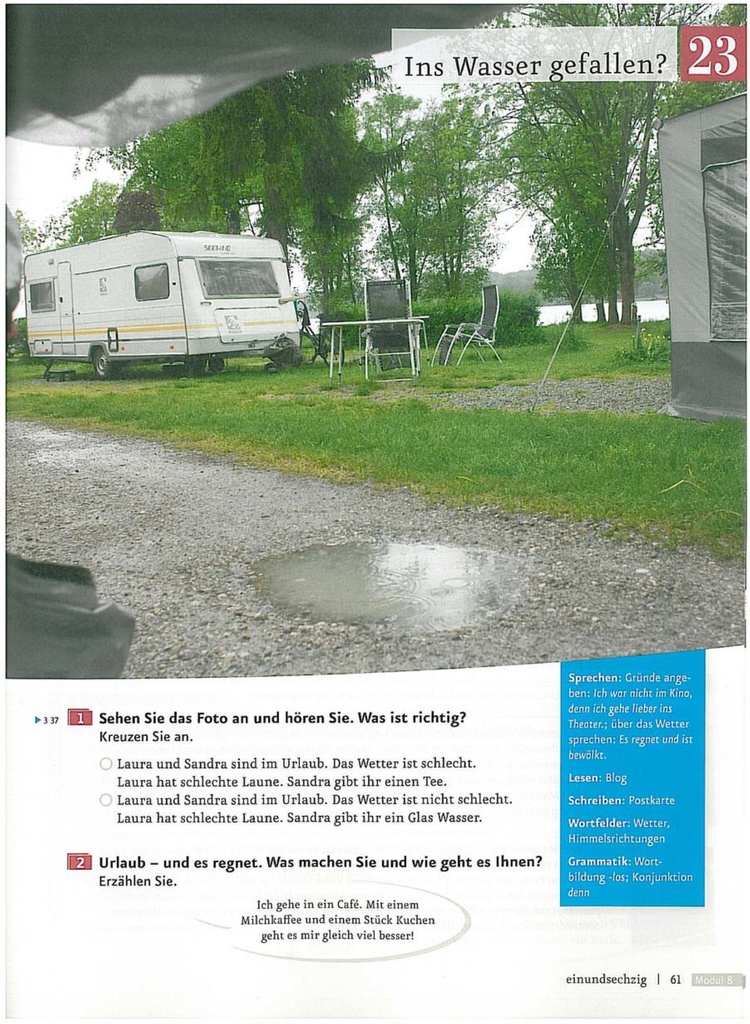 Ins Wasser gefallen? (seite 61)