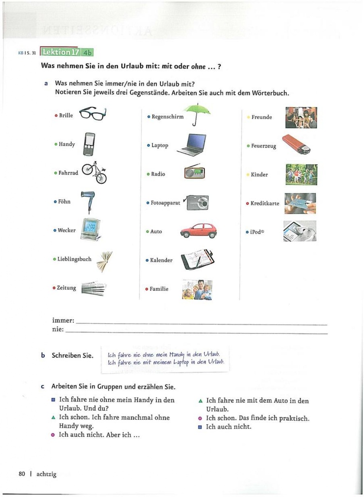 A1.2 Aktionsseiten (seite 80)