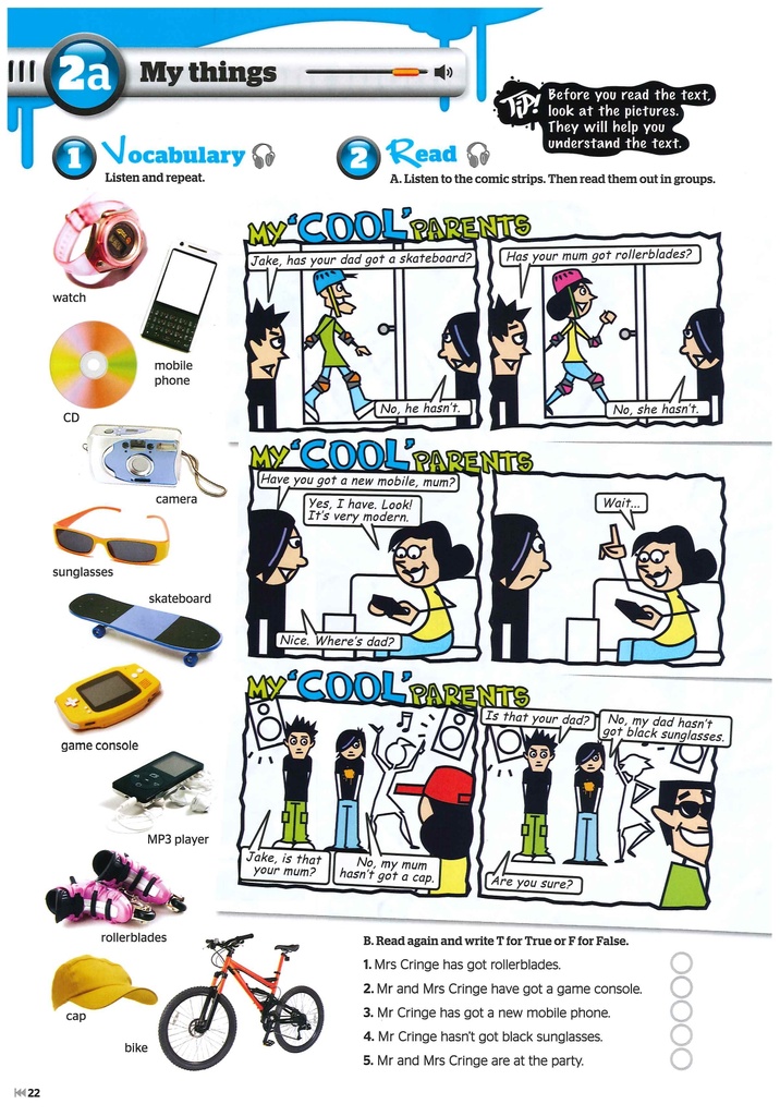 My Things (Vocab&Read)