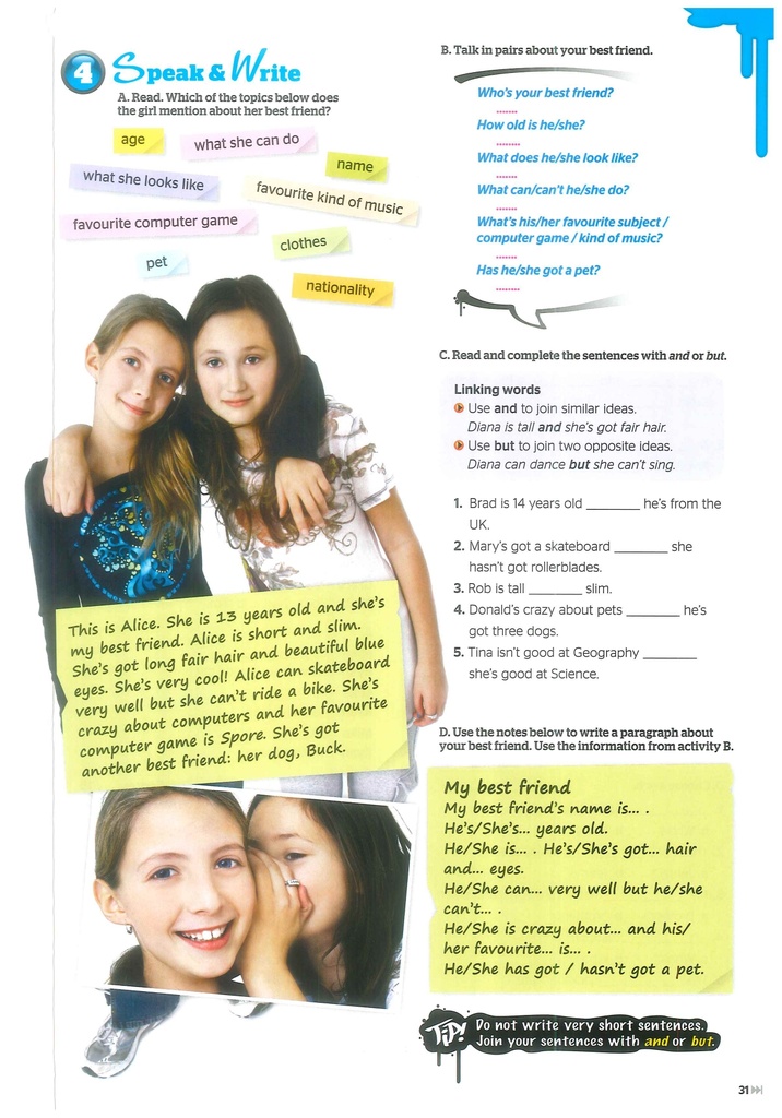 My Best Friend (Speak&Write)