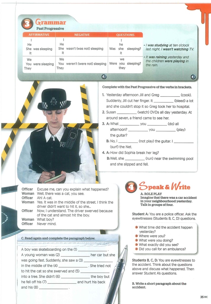 - Grammar - Speak and Write