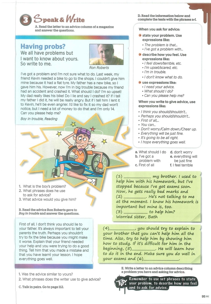 3- Speak and Write