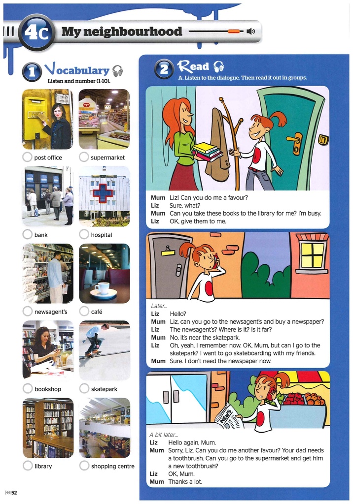 My Neighbourhood (Vocab&Read)