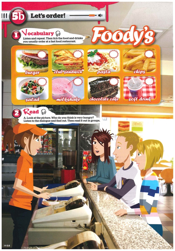 Let's Order (Vocab&Read)