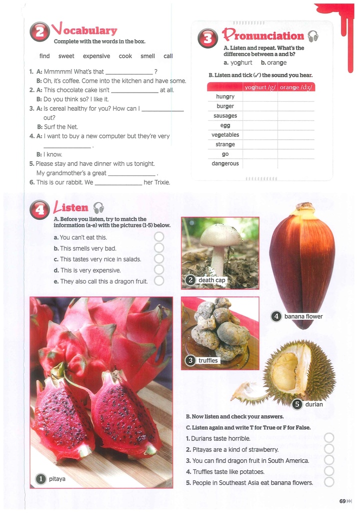 Vocabulary&Pronounciation&Listen