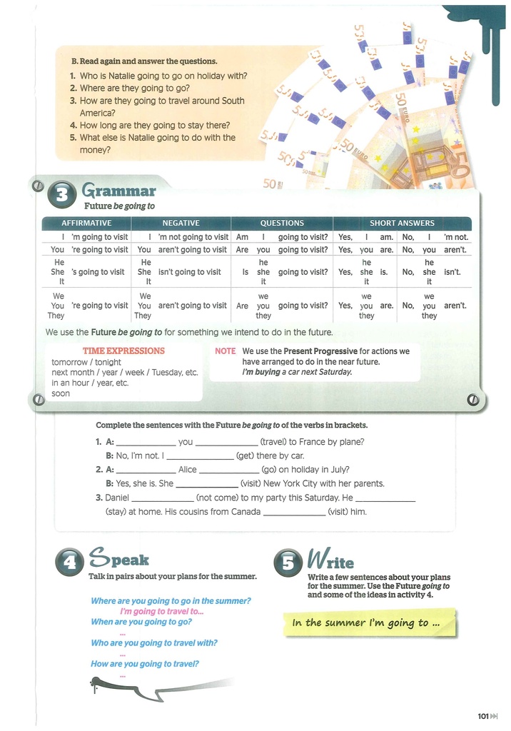 On the Move (Grammar& Speak&Write)