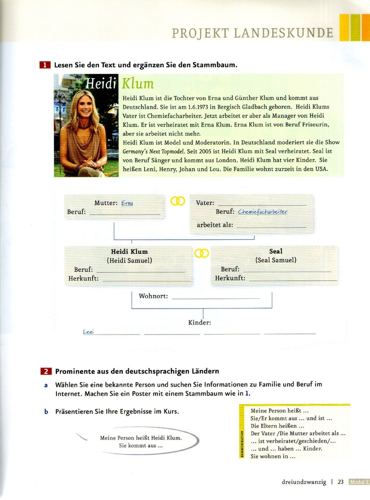 PROJEKT LANDESKUNDE (seite 23)