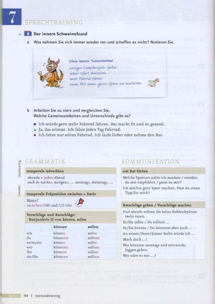 SPRECHTRAINING (seite 44)
