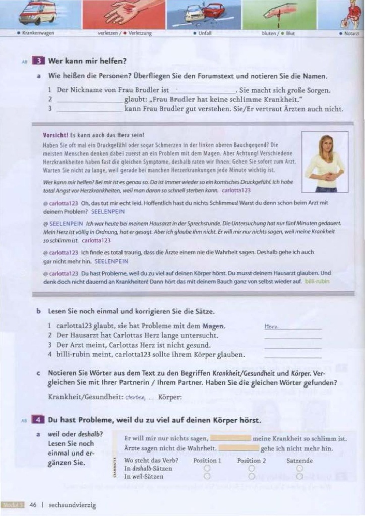 Wer kann mir helfen? (seite 46)