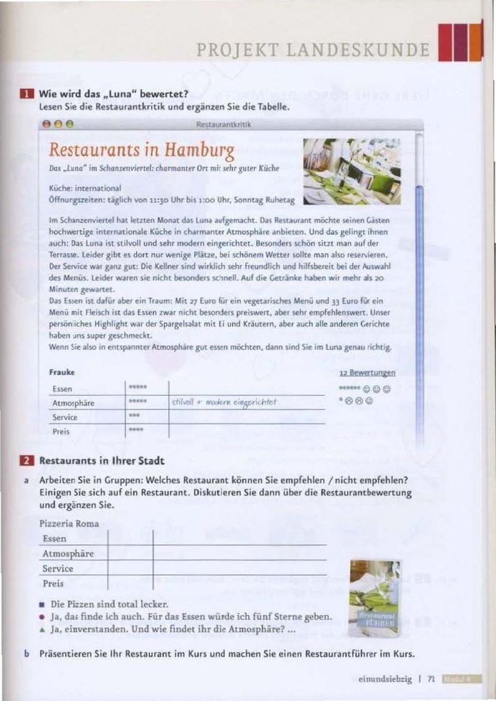 PROJEKT LANDESKUNDE (seite 71)