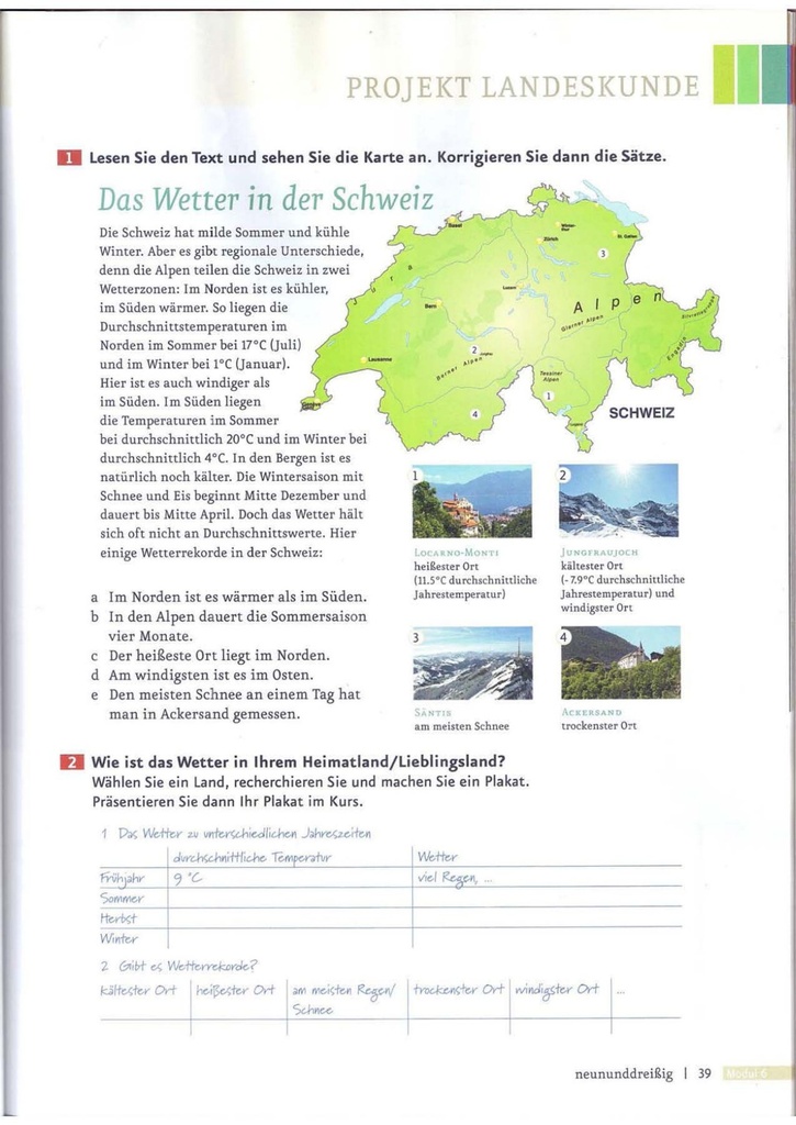 PROJEKT LANDESKUNDE (seite 39)