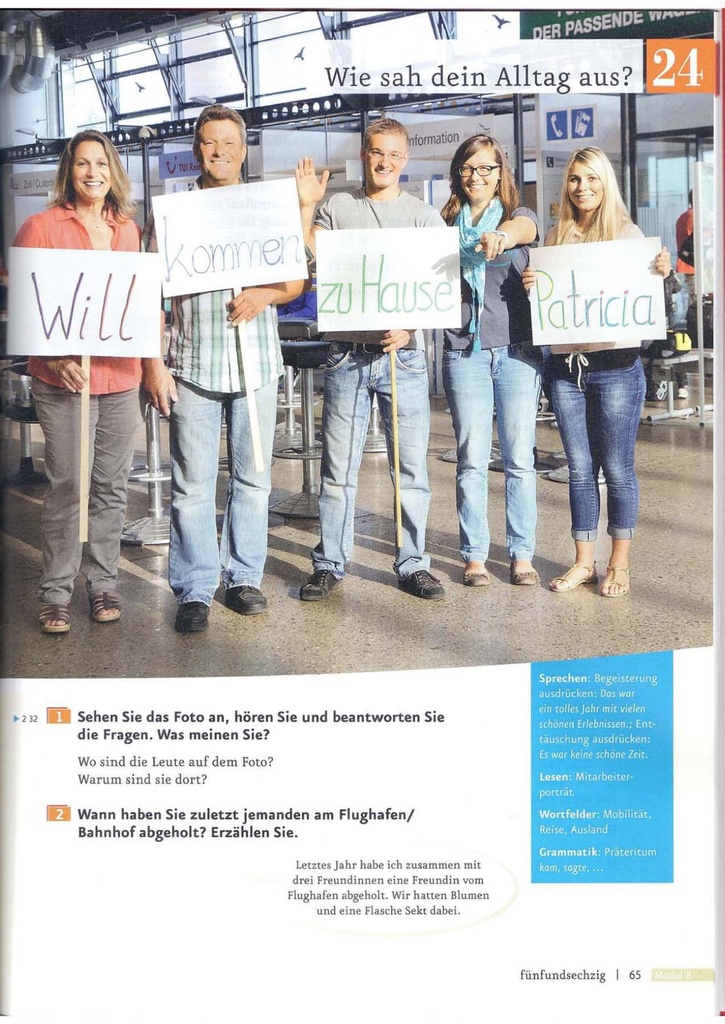 Wie sah dein Alltag aus? (seite 65)