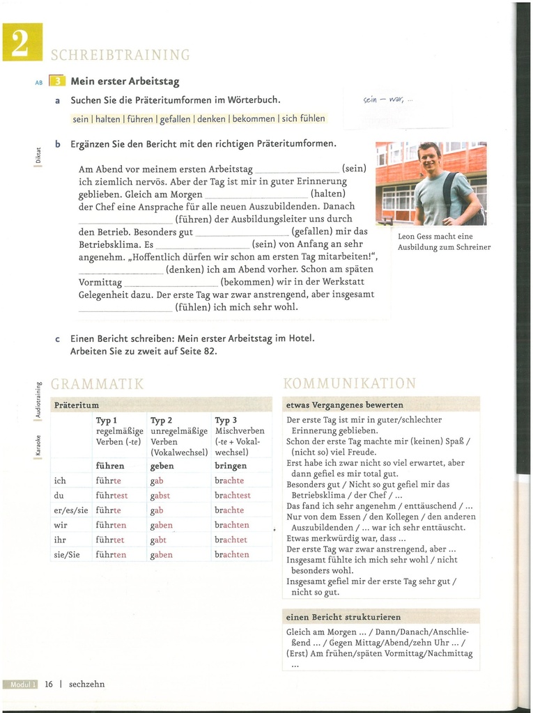 SCHREIBTRAINING ( seite 16)