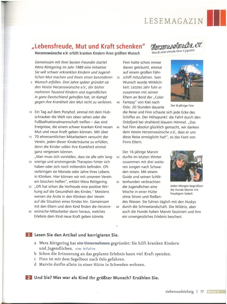 LESEMAGAZIN (seite 77)