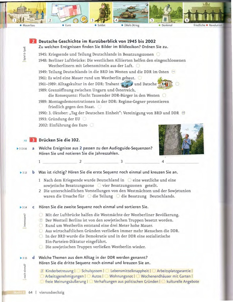B1.2 Deutsche Geschichte im Kurzüberblick von 1945 bis 2002 (seite 64)
