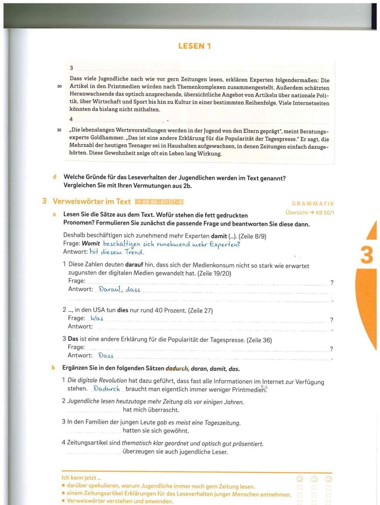 Lesen 1