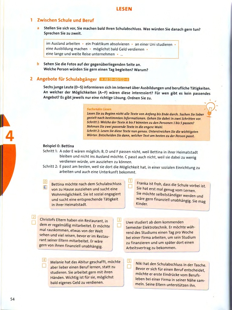B2.1 LESEN (seite 54)