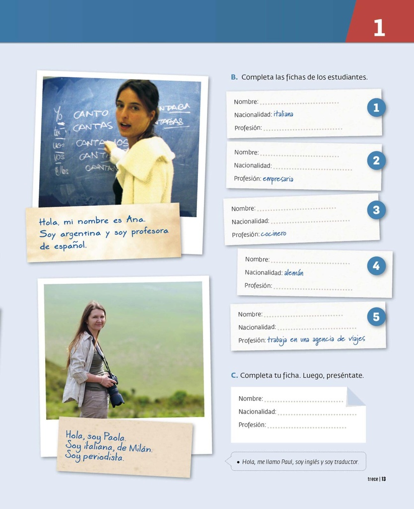 Estudiantes de español