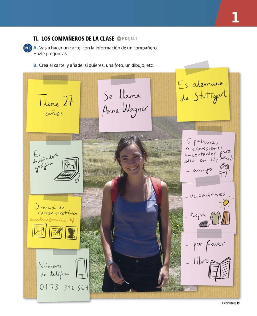 Los compañeros de la clase