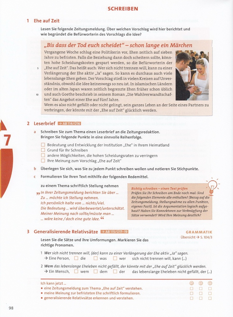B2.2  SCHREIBEN (seite 98)