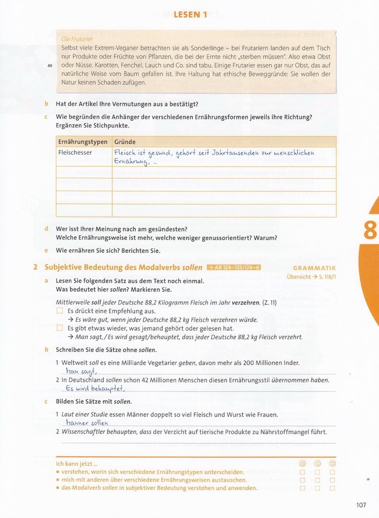 B2.2  LESEN (seite 107)