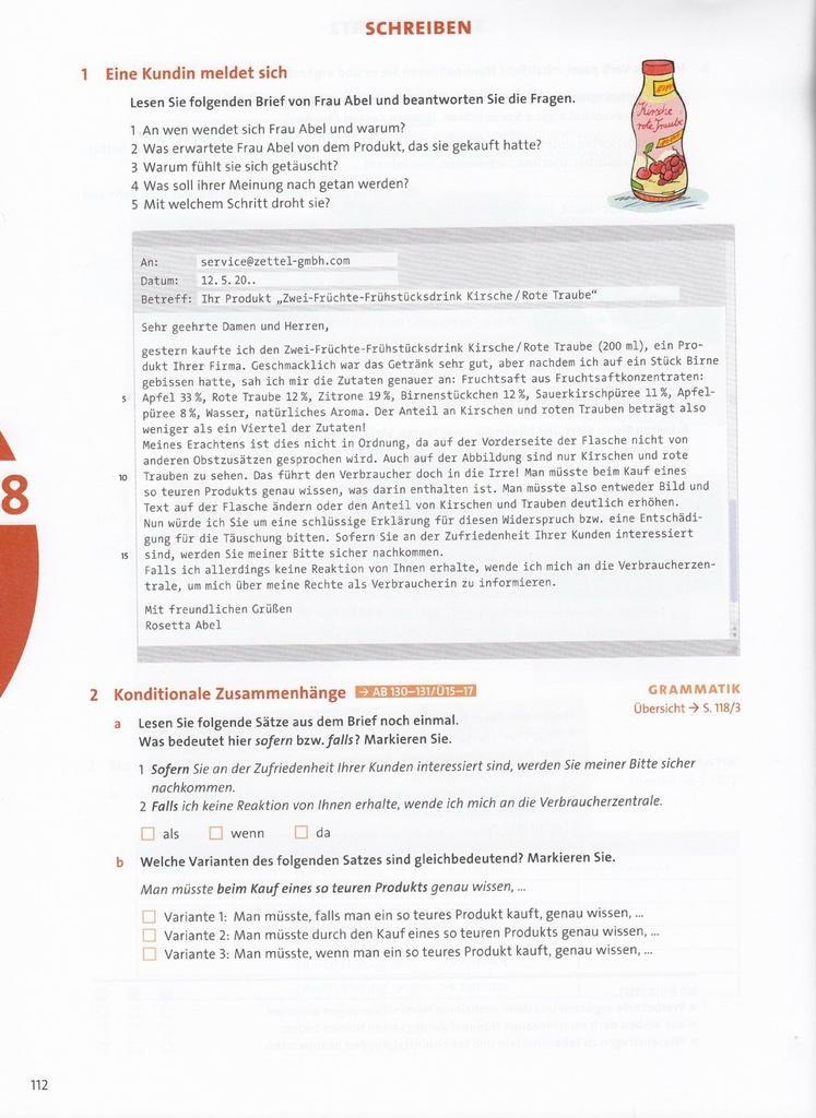 B2.2  SCHREIIBEN (seite 112)
