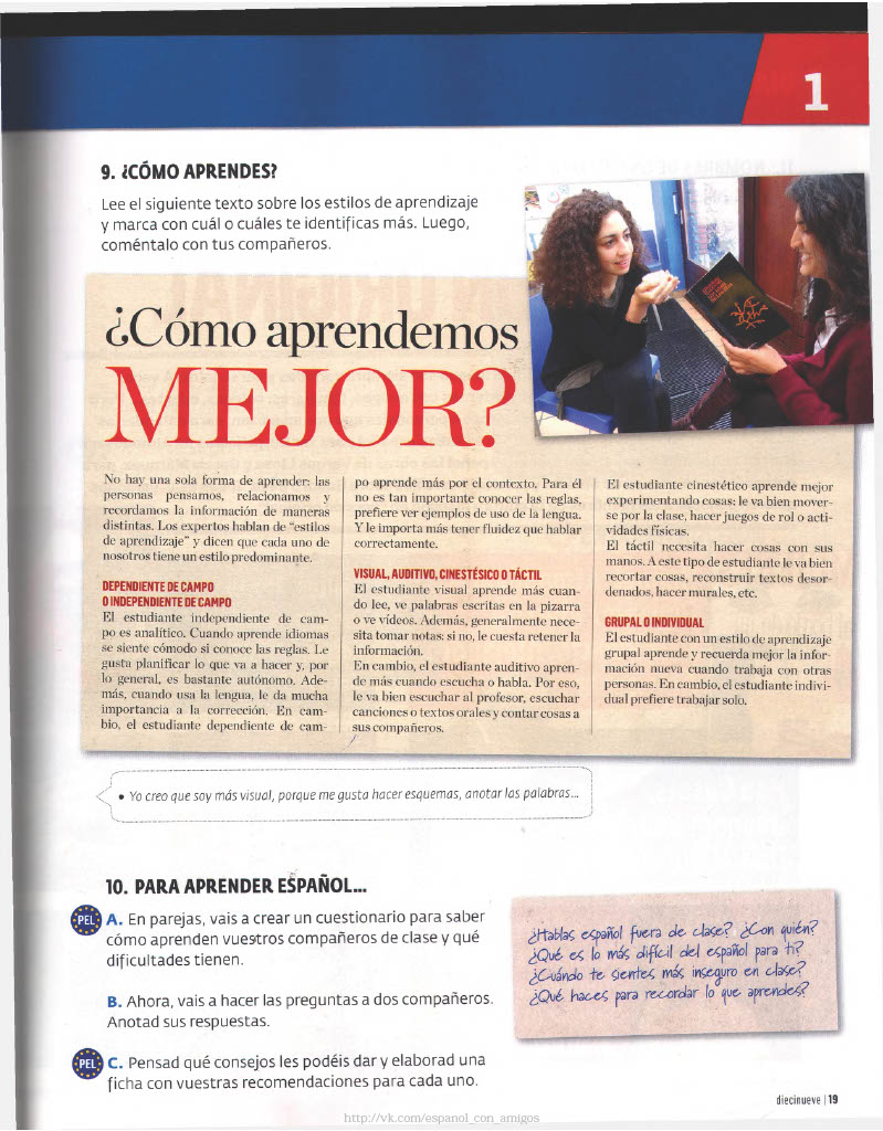 19 ¿Cómo Aprendes?