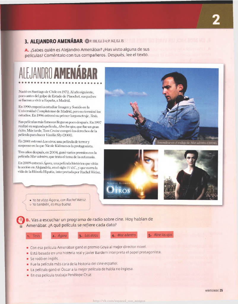 25 Alejandro Amenábar