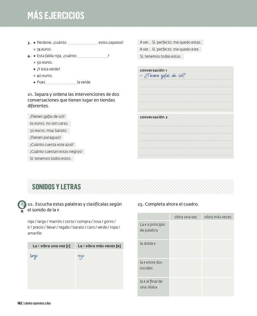 Sonidos y letras