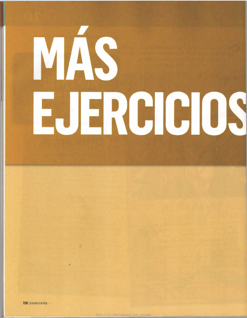 130 Más Ejercicios