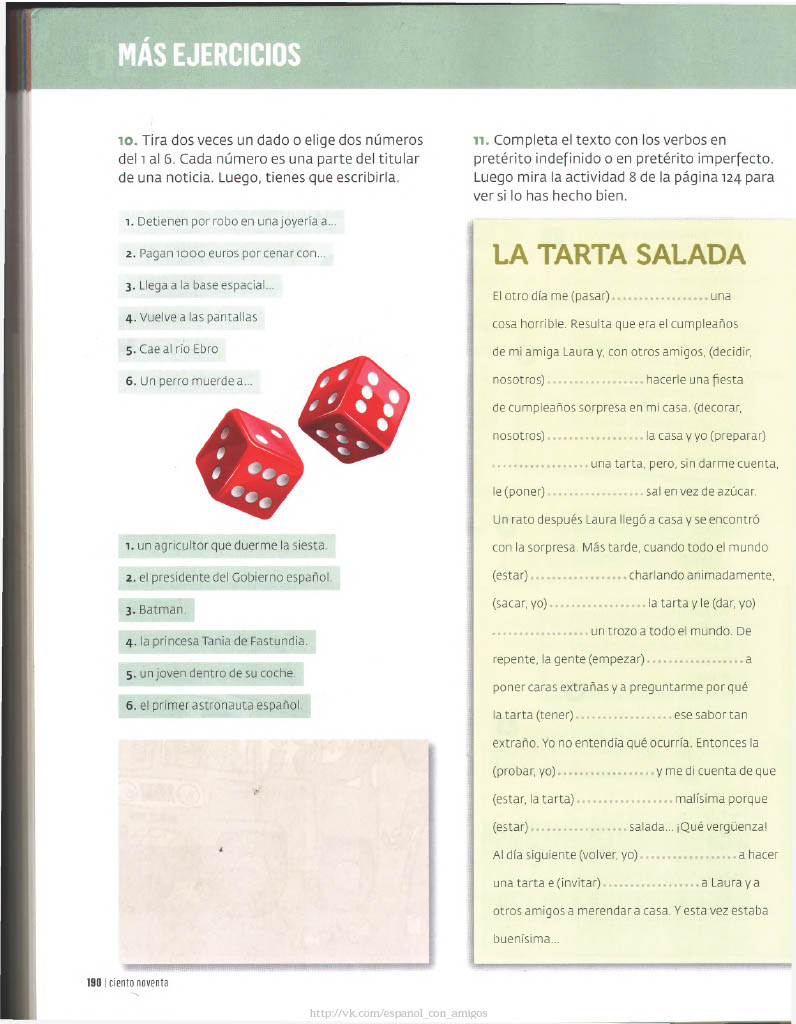 190 Más Ejercicios