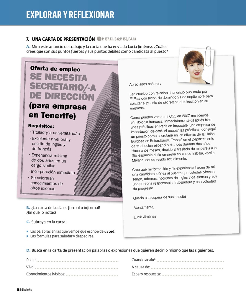 16 Explorar Y Reflexionar