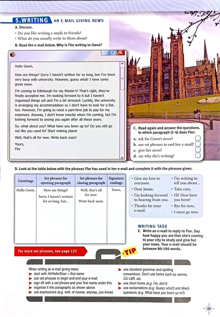 2e 5 writing