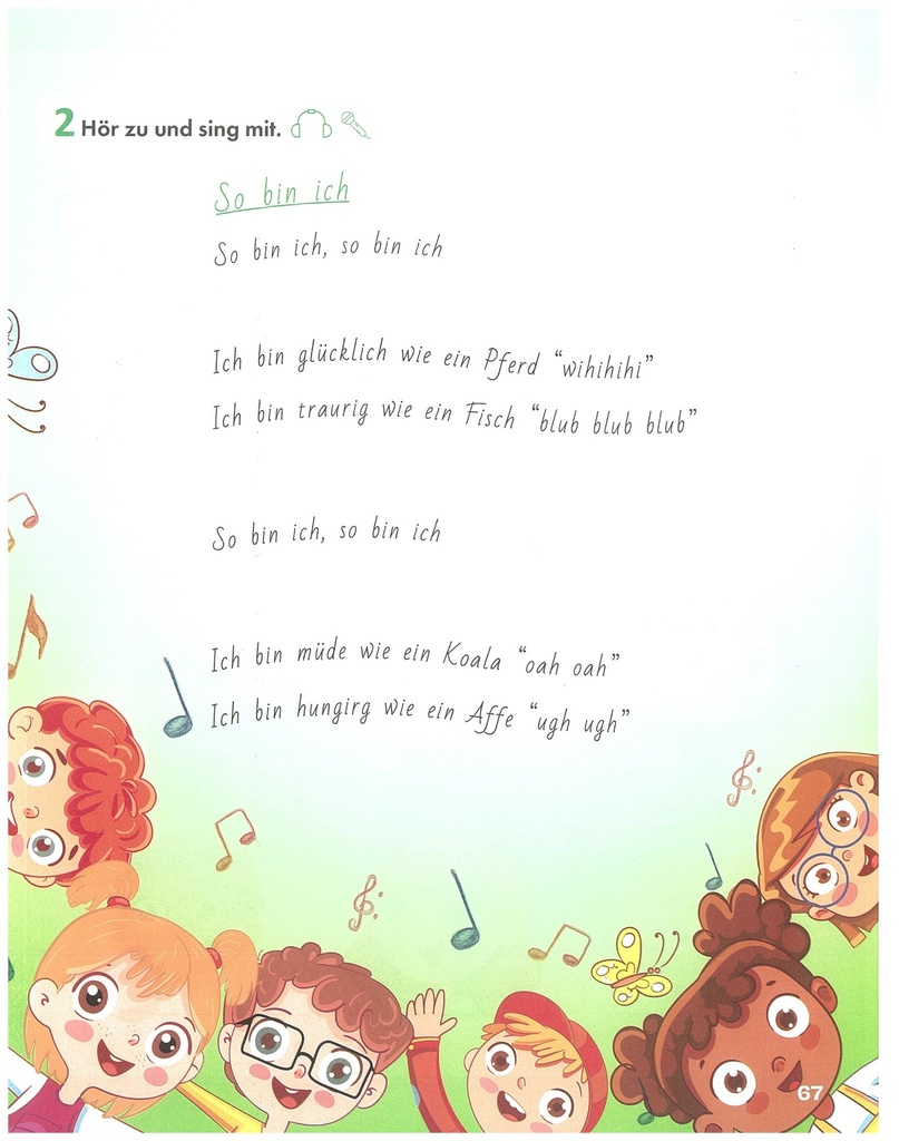 5. 2. Hör zu und sing mit.