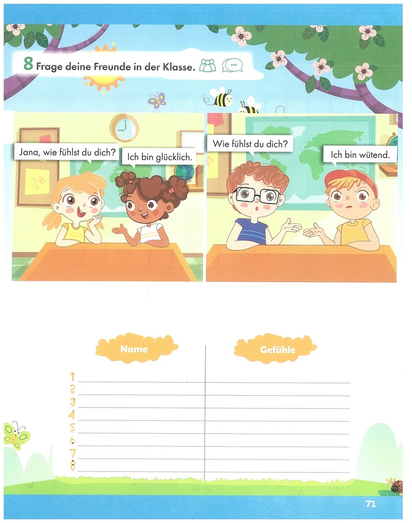 5. 8 Frage deine Freunde in der Klasse