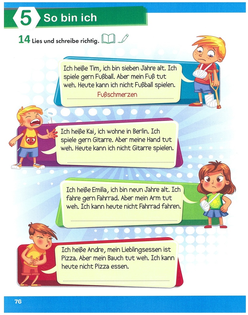 5.14 Lies und schreibe richtig