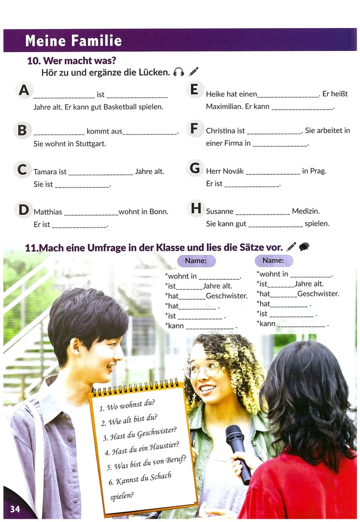 10. Wer macht was?