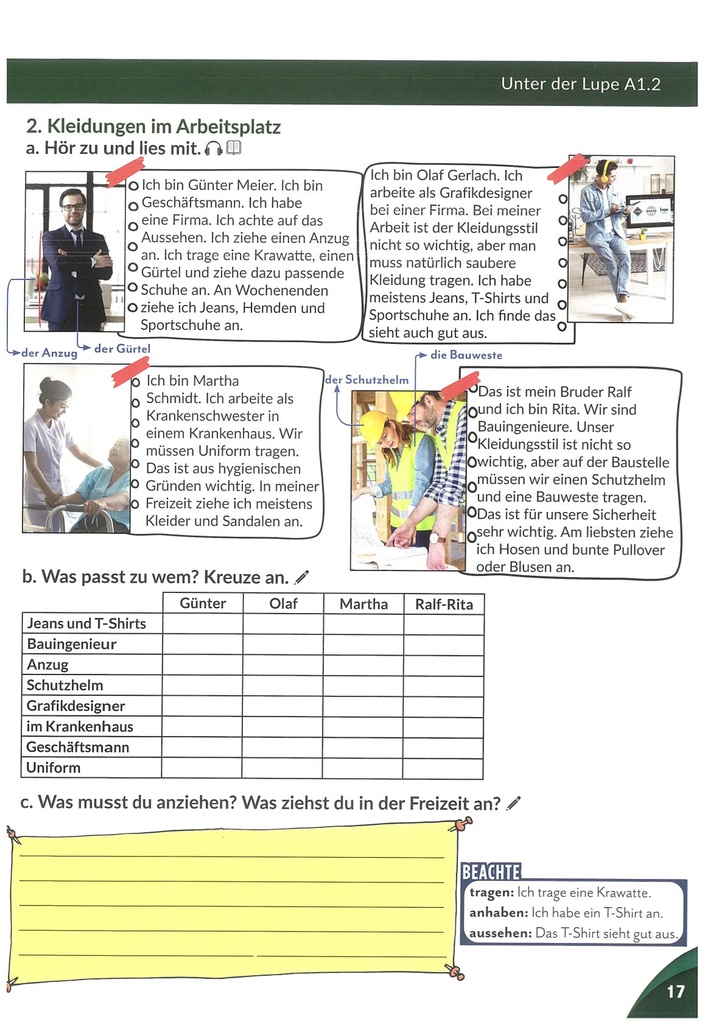 1. Mein Kleidungsstill