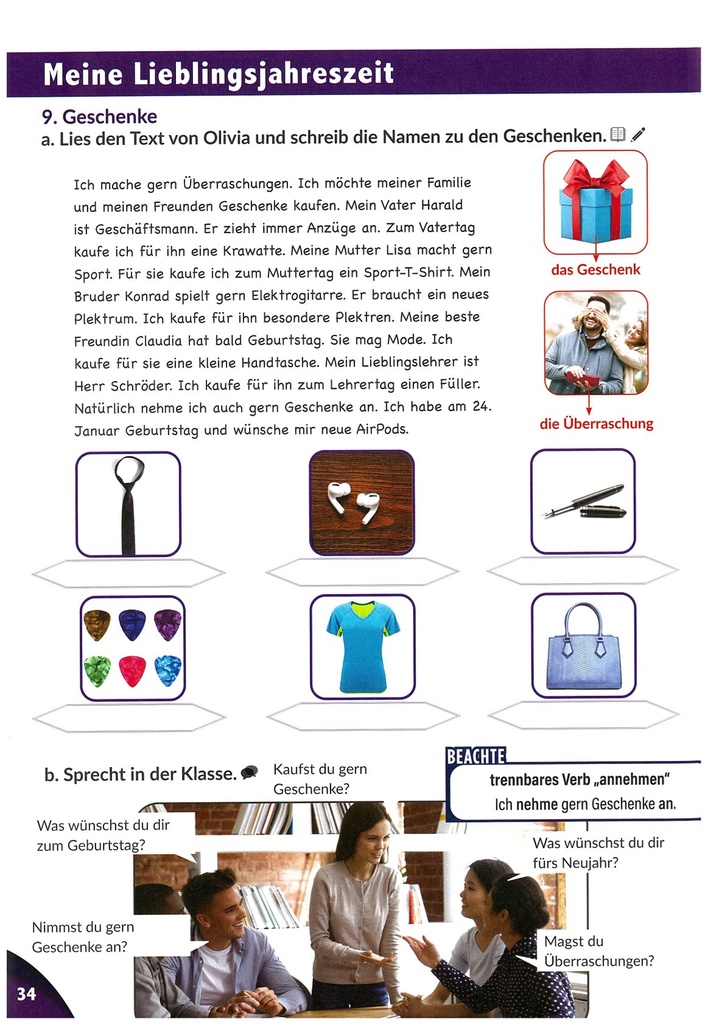 9. Geschenke