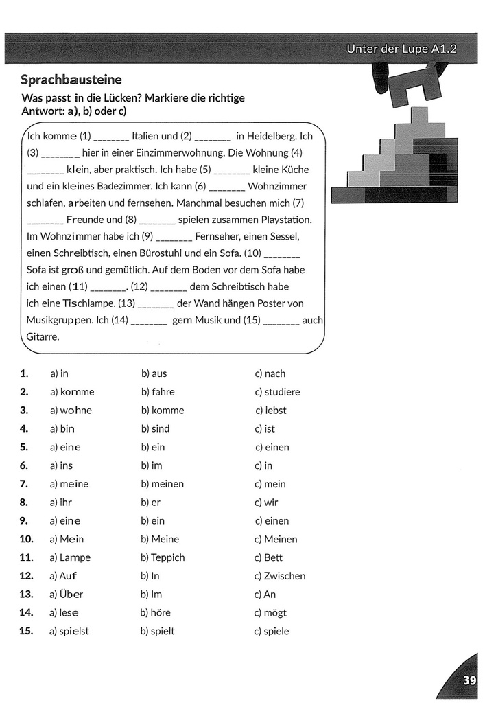 Sprachbausteine (seite 39)