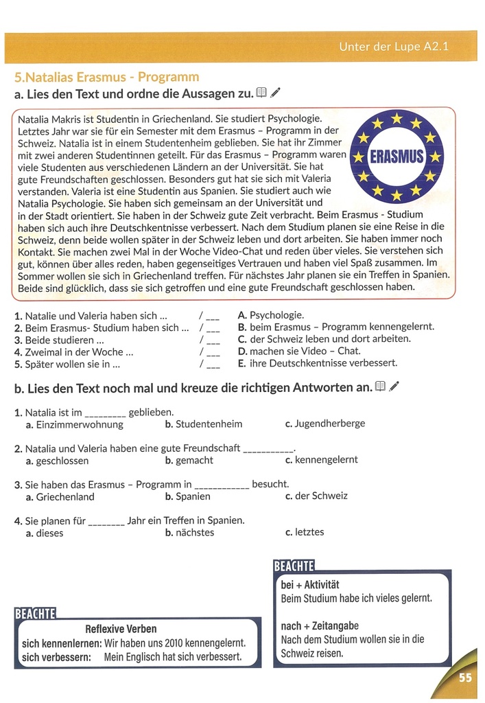 5. Natalias Erasmus - Programm