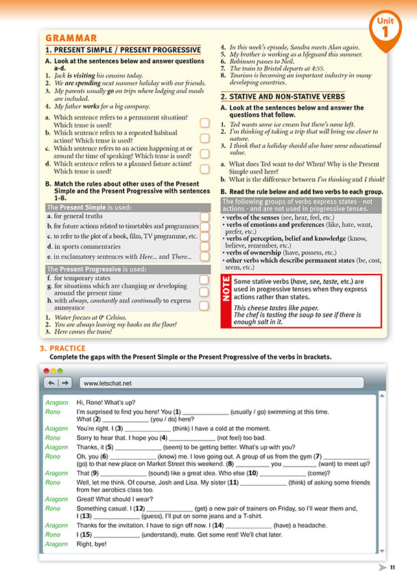 GRAMMAR (page 11)