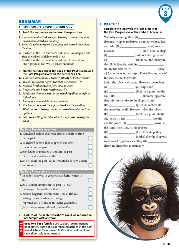 GRAMMAR (page 37)