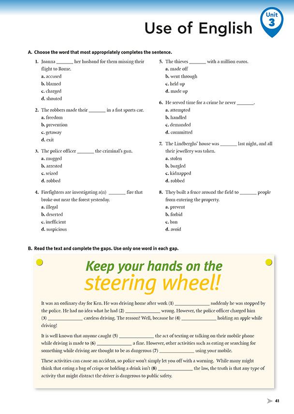 Use of English (page 41)